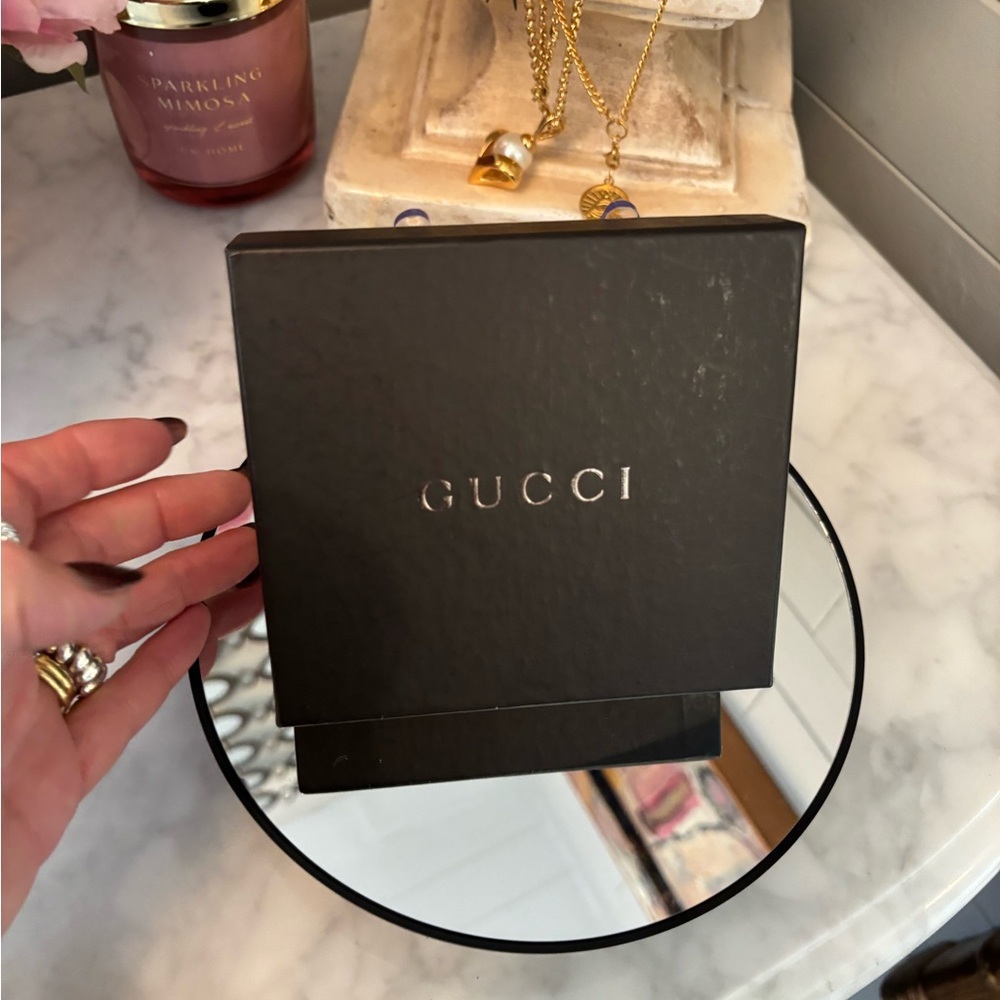 Gucci Bamboo Canvas Compact Wallet - Brown Monogram - Picture 13 of 16